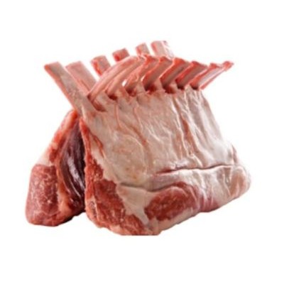 Frozen mutton ribs Carre 75/35, (600-700 g x 2unit), vacuum packed,  kg